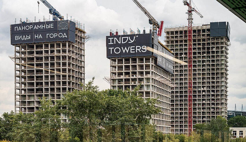 ЖК Indy Towers. сентябрь 2025