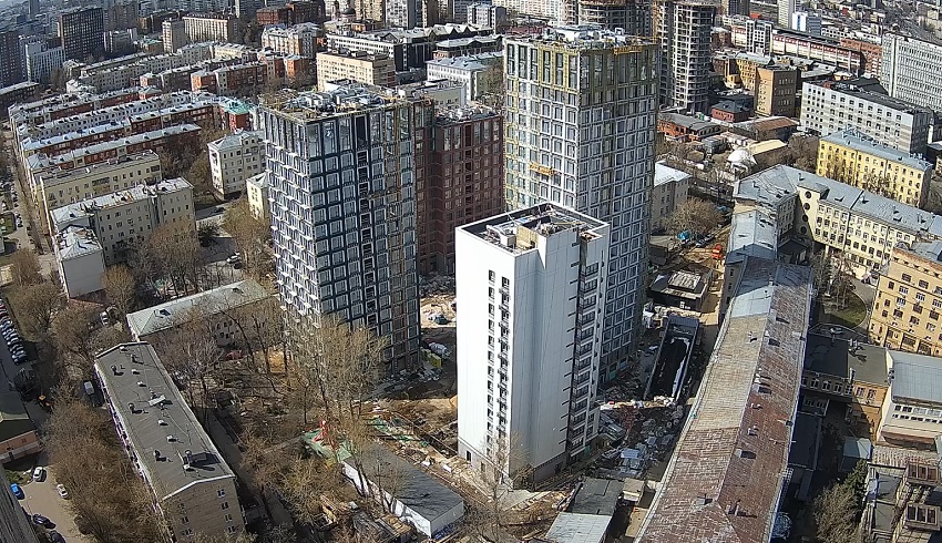 ЖК Level Бауманская. апрель 2025