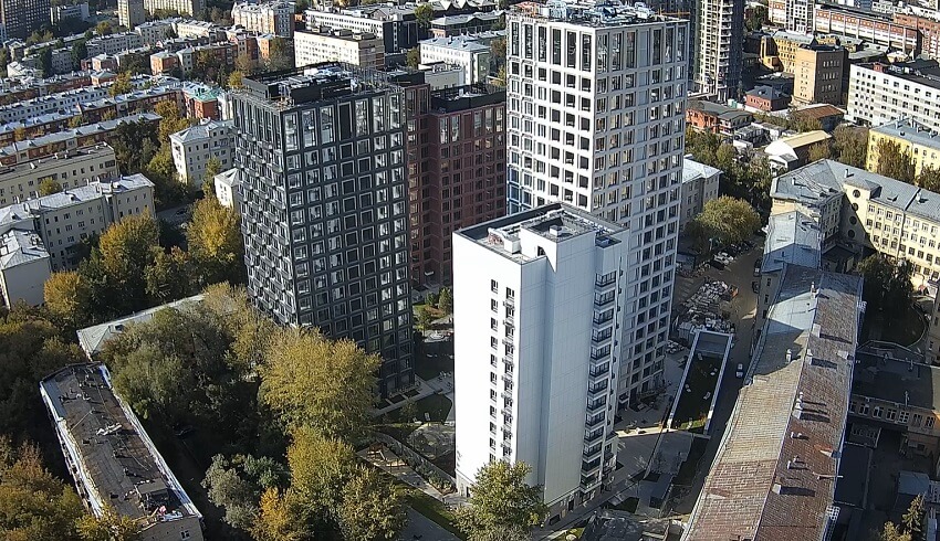 ЖК Level Бауманская. октябрь 2025