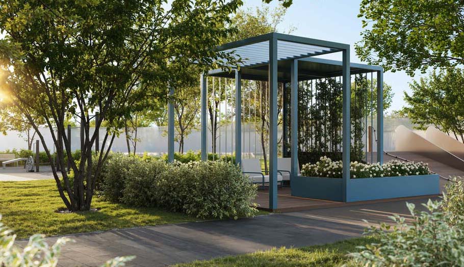 ЖК Level Войковская. Зона отдыха