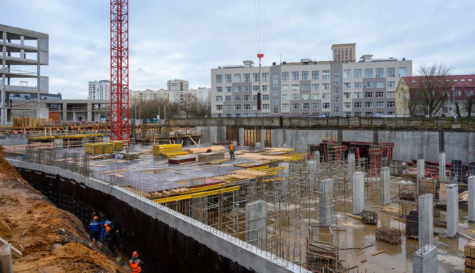 ЖК Level Войковская. Ход строительства