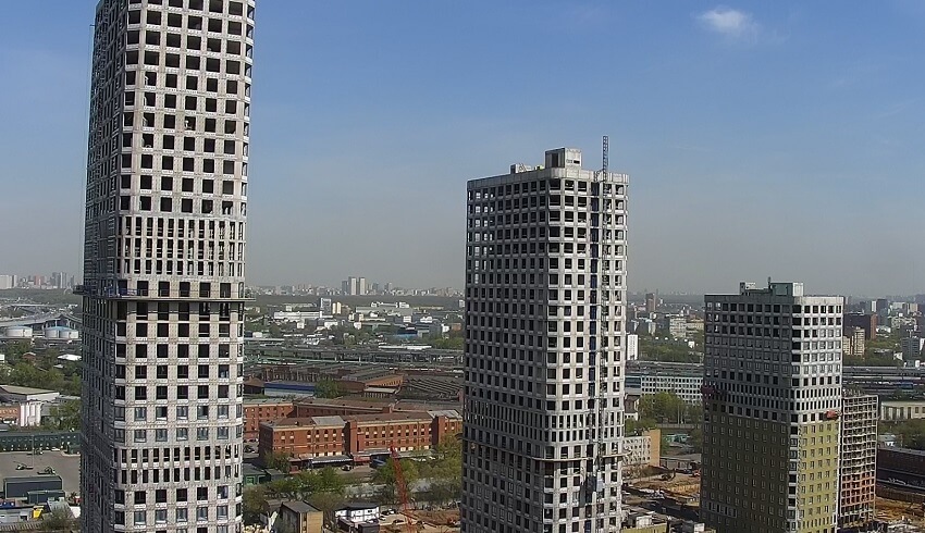 ЖК Level Нижегородская. апрель 2025