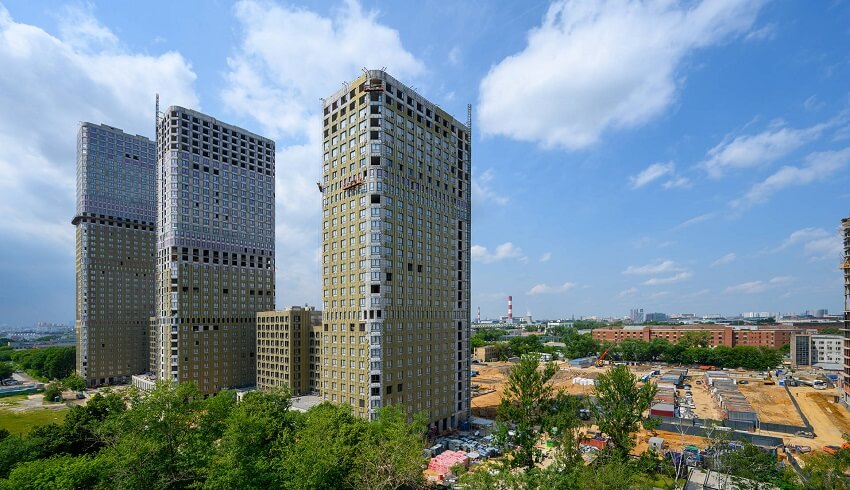 ЖК Level Нижегородская. июль 2025