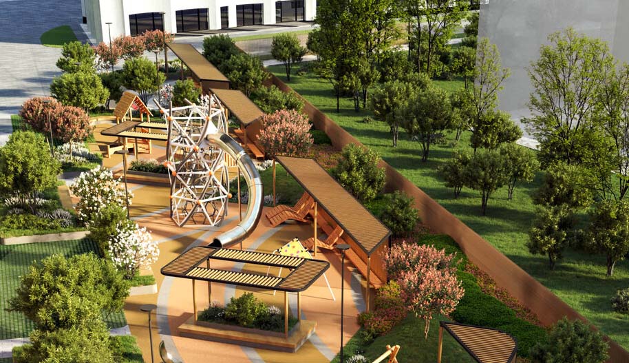 ЖК MYPRIORITY Нижегородская. Детская площадка