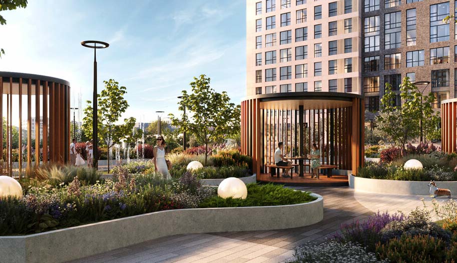 ЖК MYPRIORITY Нижегородская. Зона отдыха