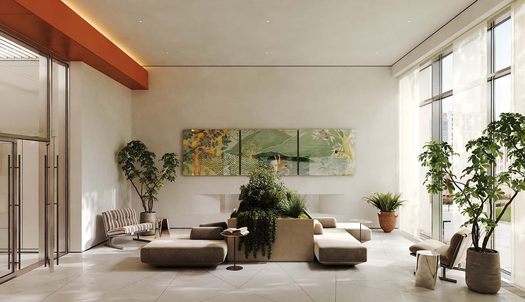 ЖК NEXUS by Akvilon. Входная группа