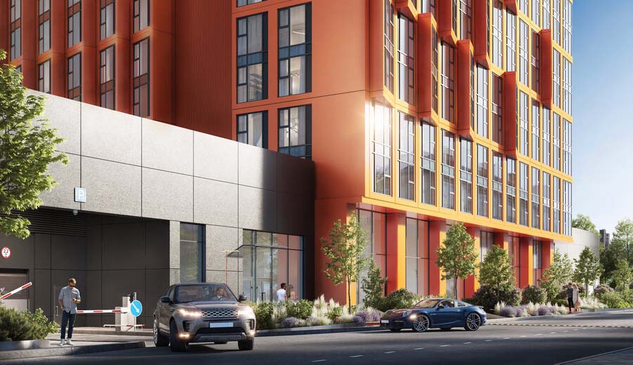 ЖК NEXUS by Akvilon. Подземный паркинг