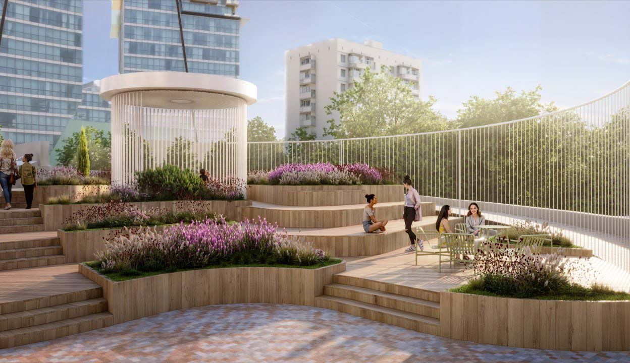 ЖК NEXUS by Akvilon. Зона отдыха