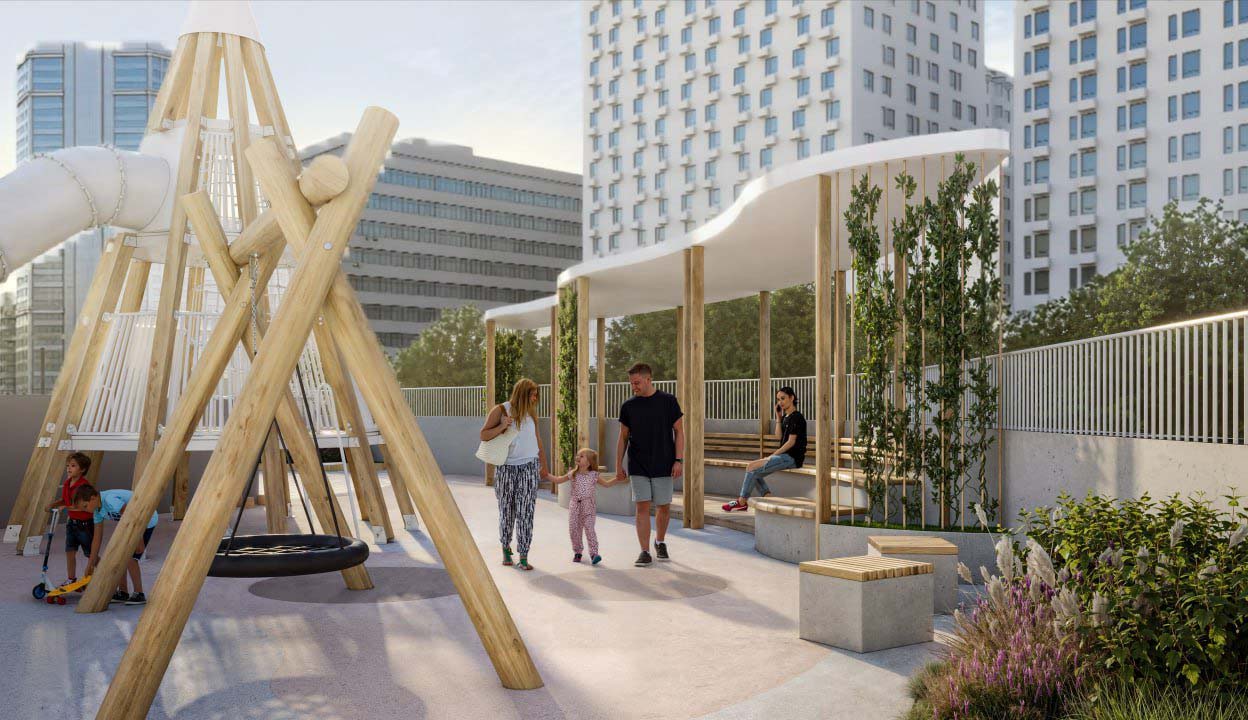 ЖК NEXUS by Akvilon. Детская площадка