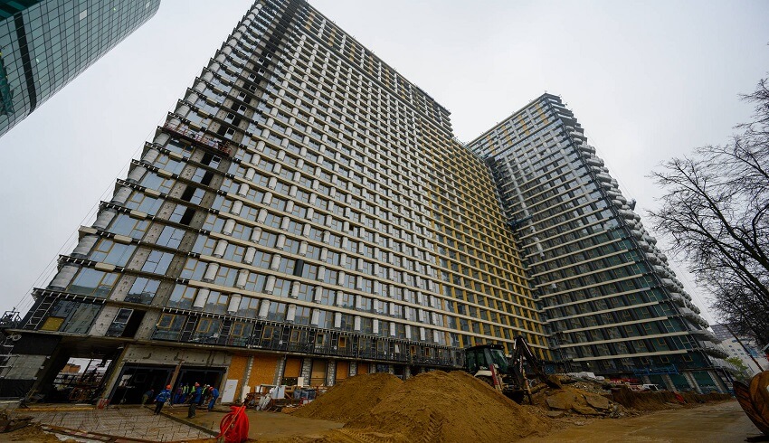 Nametkin Tower. ноябрь 2025