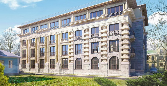ЖК Palazzo Imperiale. Фото фасада