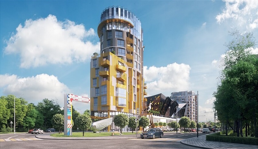 жк Russian Design District. дом юдашкин