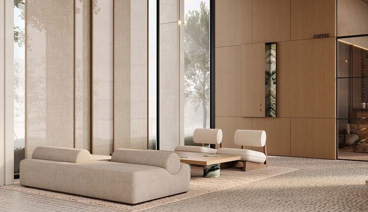 ЖК Stone rise. Зона ожидания