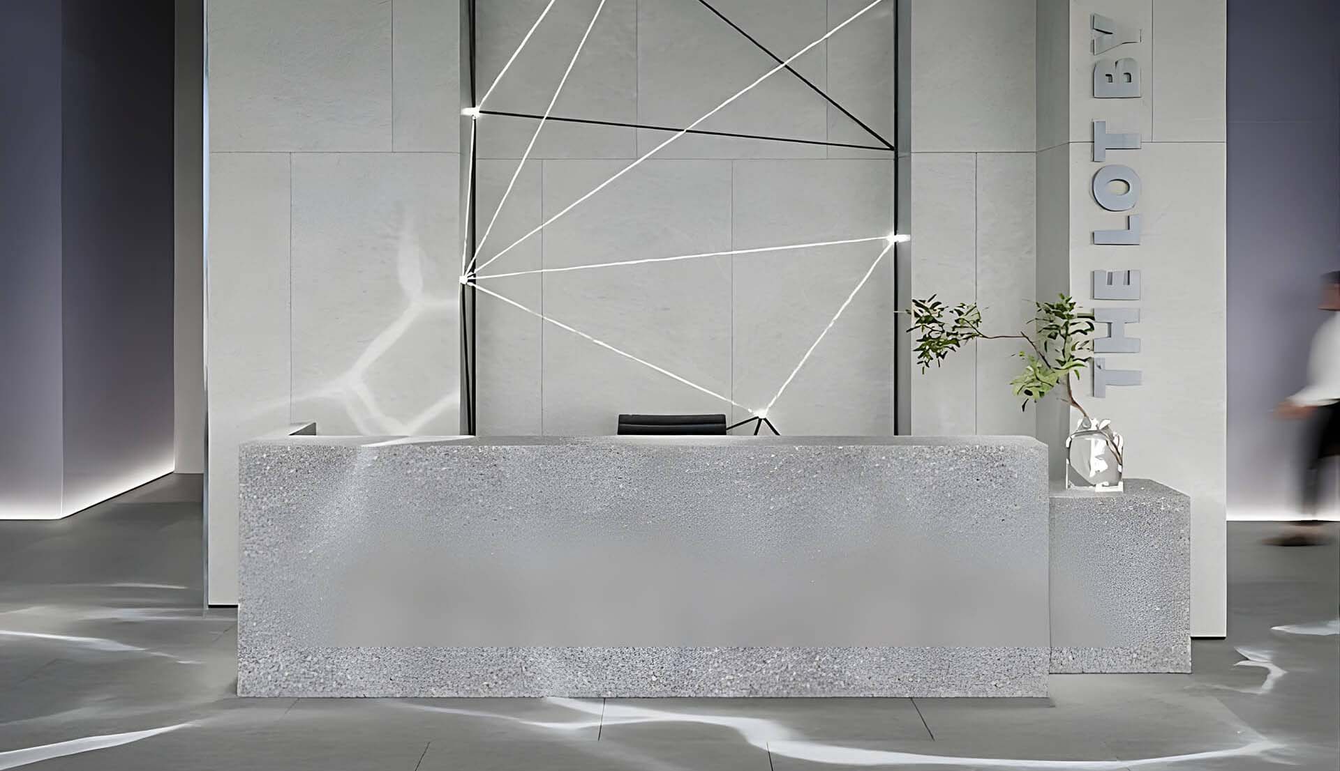 ЖК The Lot. Ресепшн