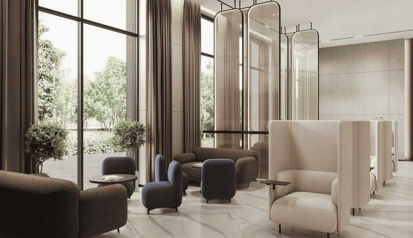 ЖК U2. Зона ожидания