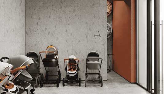 ЖК U2. Колясочная