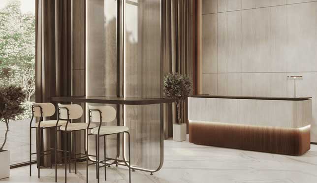 ЖК U2. Ресепшн