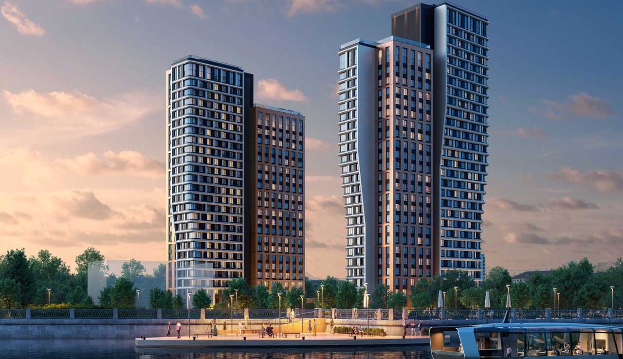 ЖК U2. Общий вид на комплекс