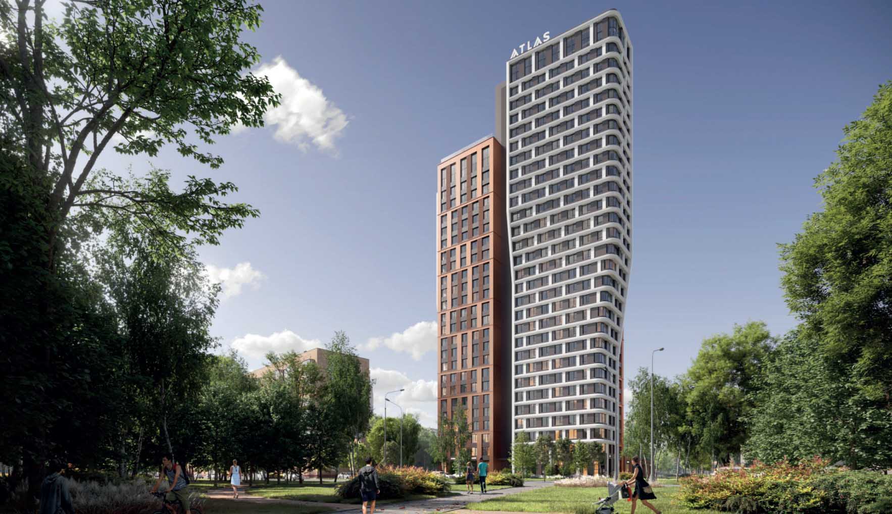 ЖК U2. Вид на комплекс