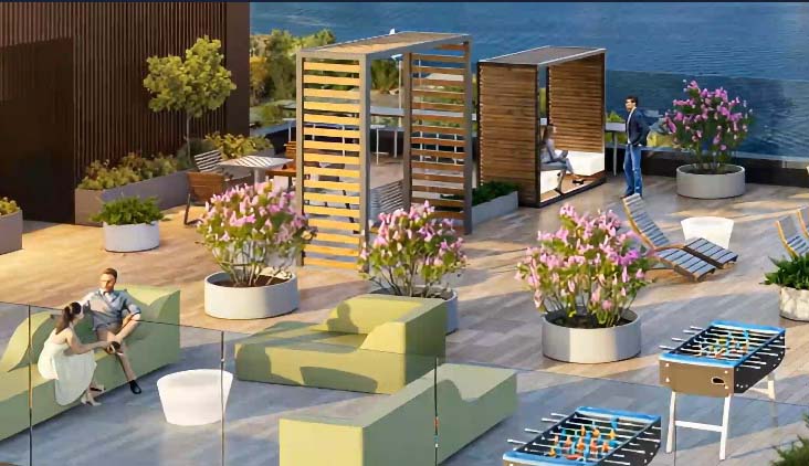 ЖК U2. Зона отдыха