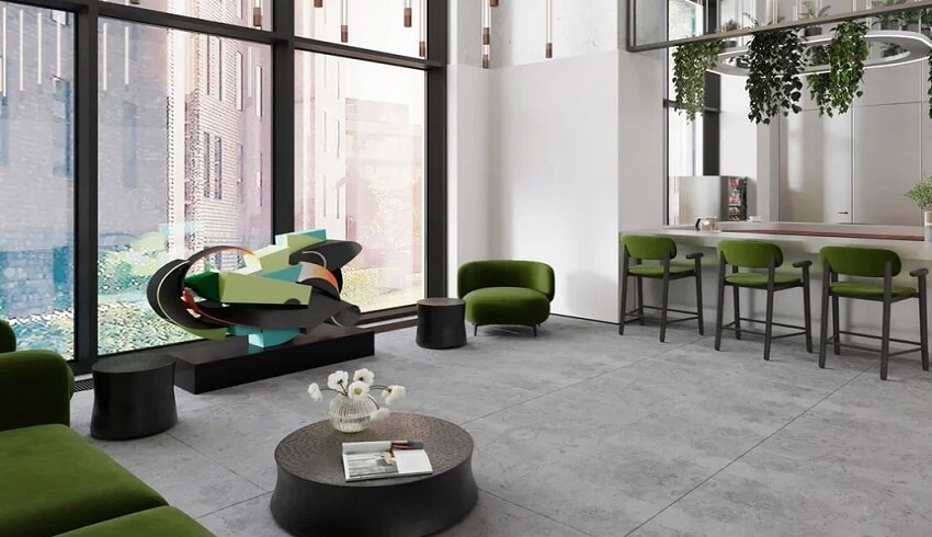 ЖК ULTIMAcity. зона ожидания