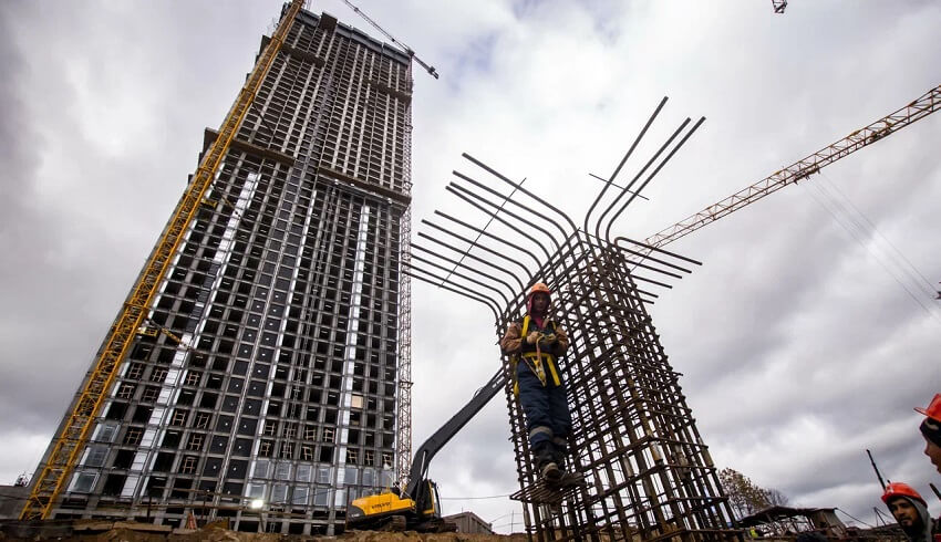 ЖК Upside Towers. октябрь 2024