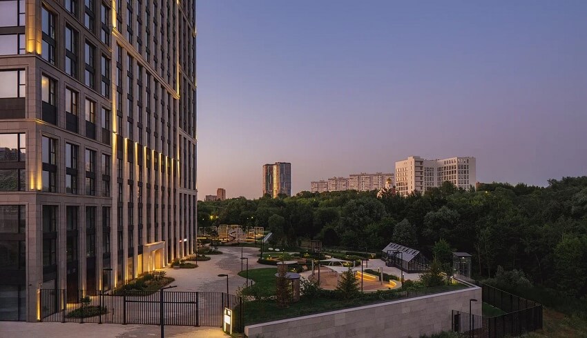 жк Will Towers. вид из окон