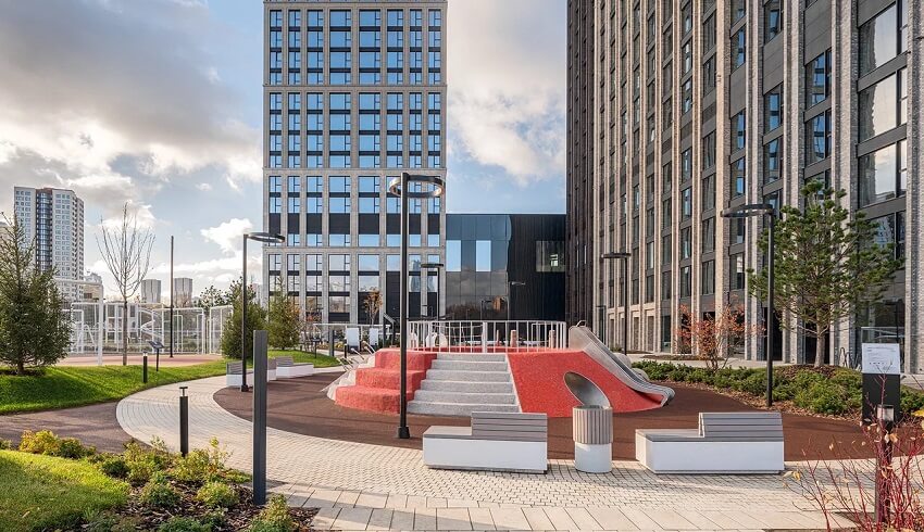 жк Will Towers. площадка