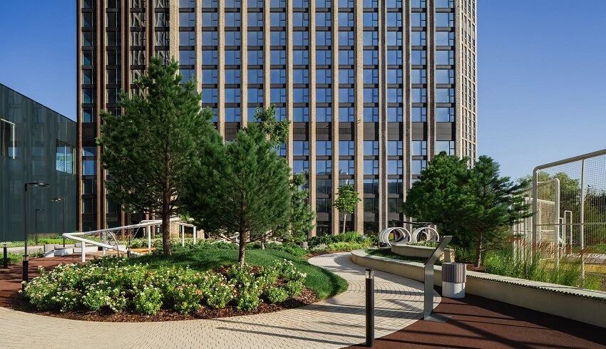 жк Will Towers. благоустройство