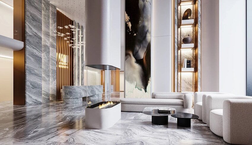 жк Will Towers. лобби